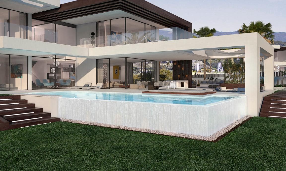 4 sovrum Villa till salu i Estepona med pool garage - 1 733 000 € (Ref: 9725649)