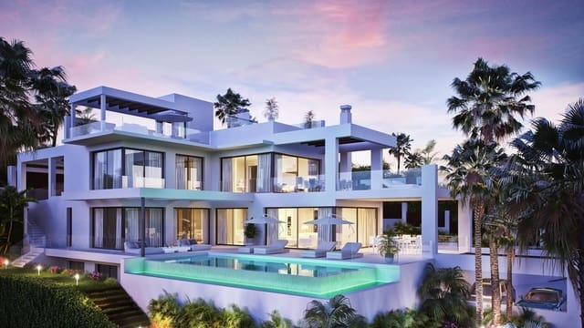 5 sypialnia Willa na sprzedaż w Estepona z basenem garażem - 1 450 000 € (Ref: 9725665)