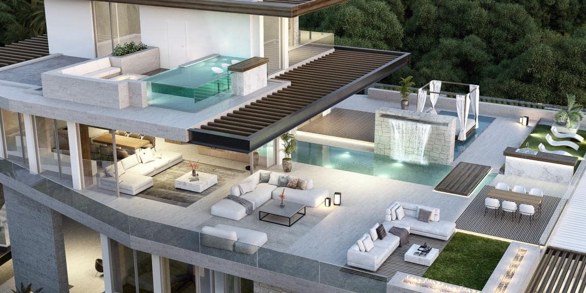 Apartamento de 3 habitaciones en Estepona en venta con piscina garaje - 1.785.000 € (Ref: 9725680)