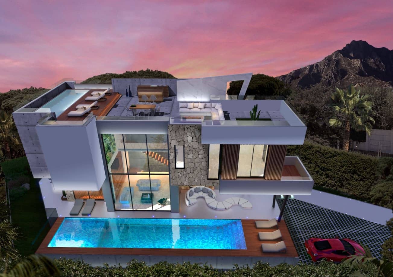 5 soveværelse Villa til salg i Marbella med swimmingpool garage - € 4.760.000 (Ref: 9725701)