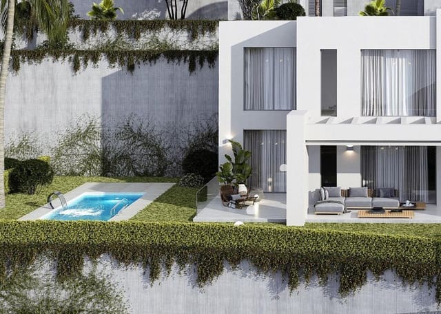 Chalet de 4 habitaciones en Mijas Costa, Mijas en venta con piscina garaje - 1.495.000 € (Ref: 9725875)