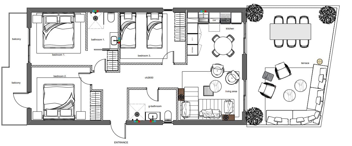 3 makuuhuone Huoneisto myytävänä paikassa Marbella mukana uima-altaan 
autotalli - 545 000 € (Ref: 9725904)