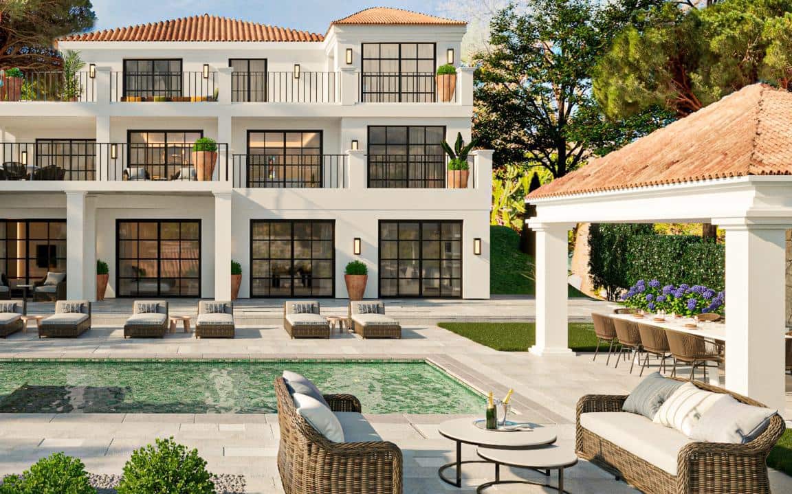 5 bedroom Villa for sale in Marbella with pool garage - € 4,995,000 (Ref: 9725986)