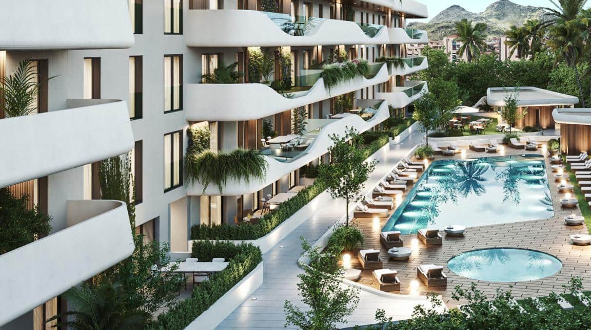 4 sovrum Lägenhet till salu i Marbella med pool garage - 540 000 € (Ref: 9726066)