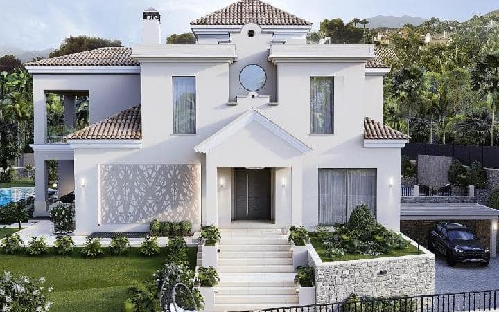 6 chambre Villa/Maison à vendre à Marbella avec piscine garage - 7 800 000 € (Ref: 9726130)