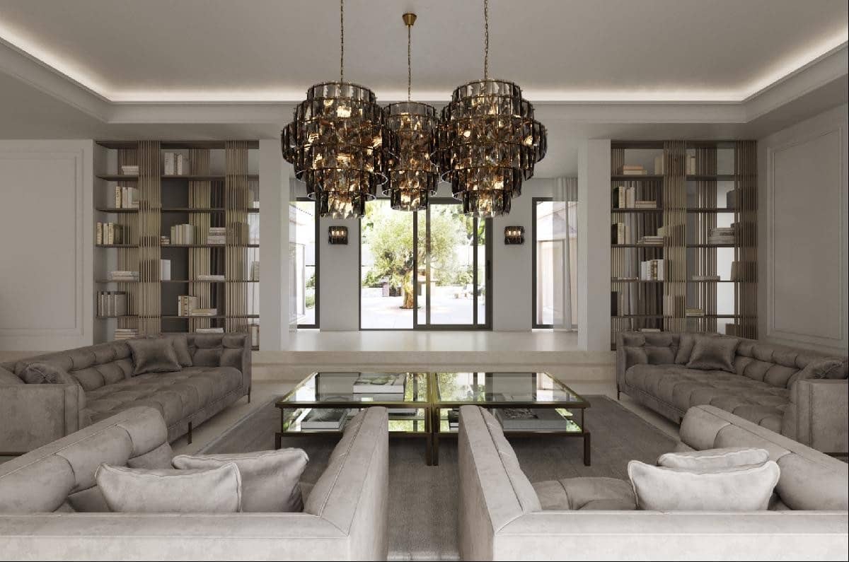 6 chambre Villa/Maison à vendre à Marbella avec piscine garage - 7 800 000 € (Ref: 9726130)