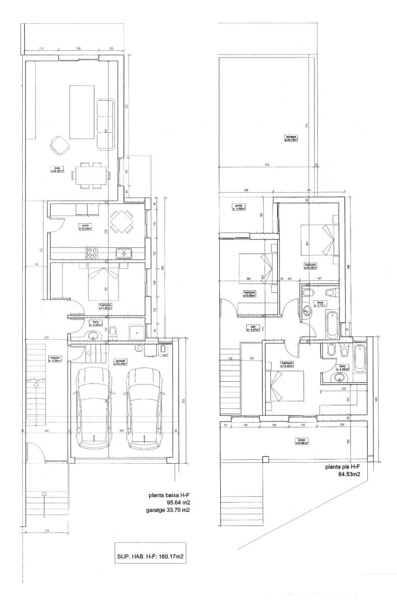 5 chambre Villa/Maison Mitoyenne à vendre à Pedret i Marza avec garage - 450 000 € (Ref: 10015596)