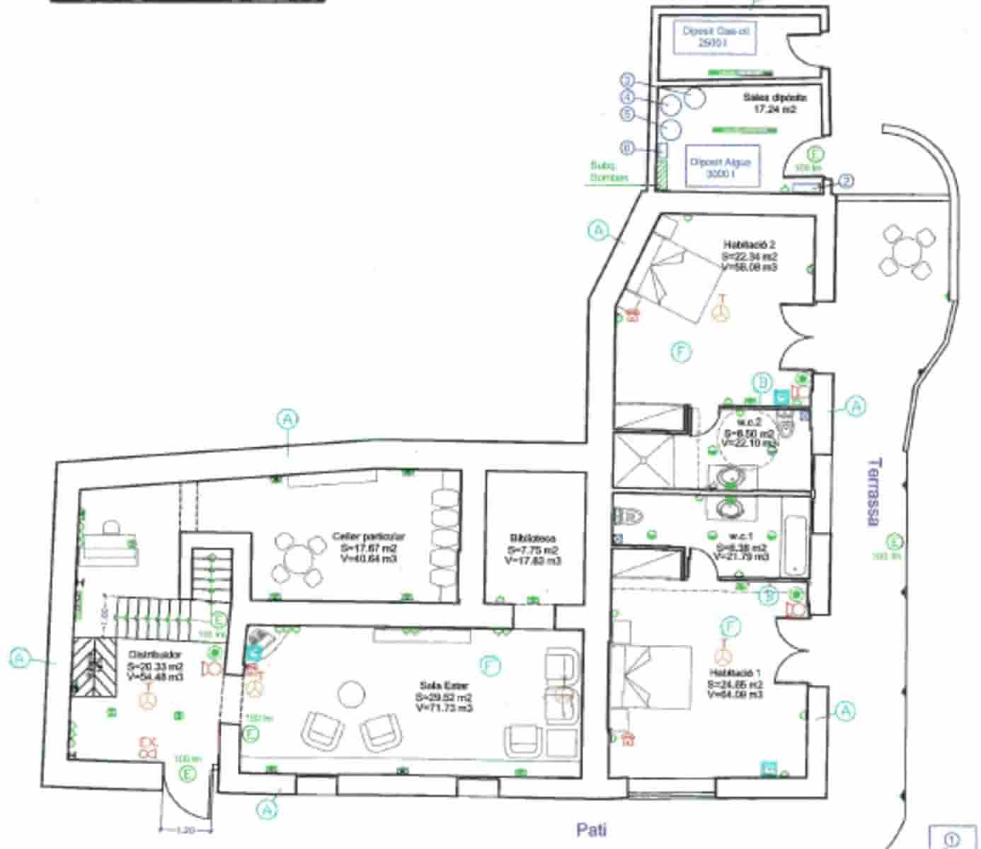 9 bedroom Finca/Country House for sale in La Vall de Bianya with garage - € 1,000,000 (Ref: 9431687)