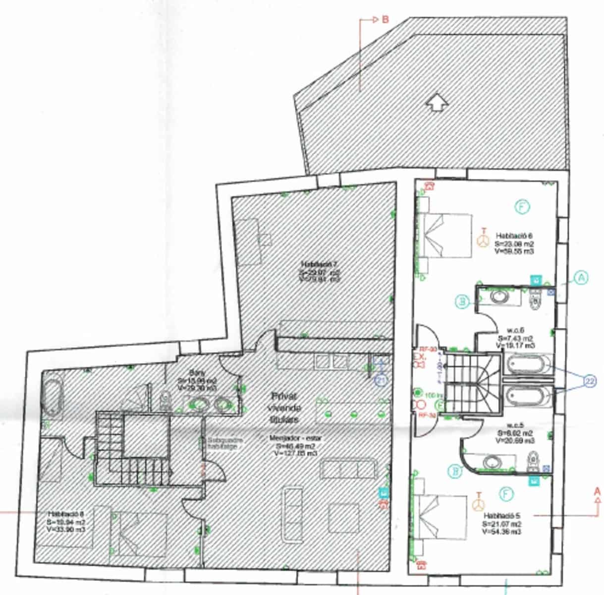9 soverom Finca/Herregård til salgs i La Vall de Bianya med garasje - € 1 000 000 (Ref: 9431687)