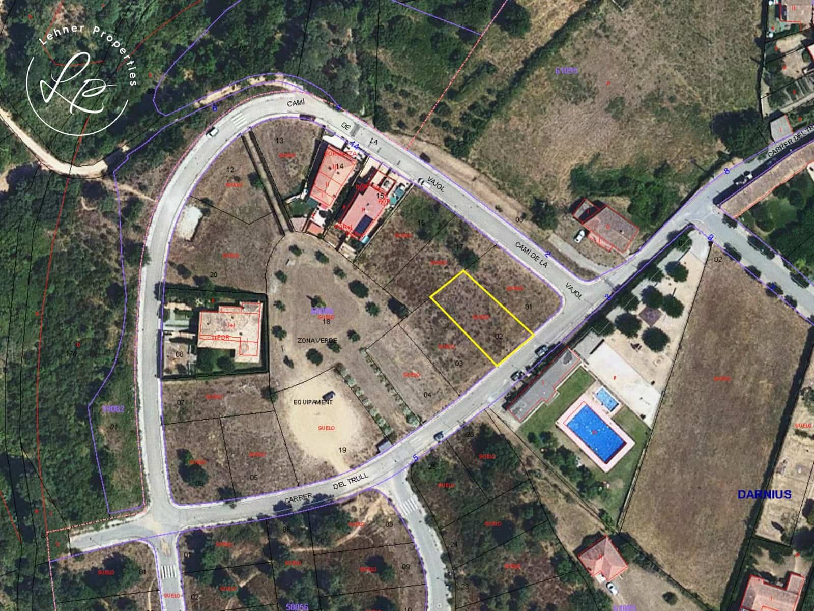 Mark till salu i Darnius - 57 000 € (Ref: 9431690)