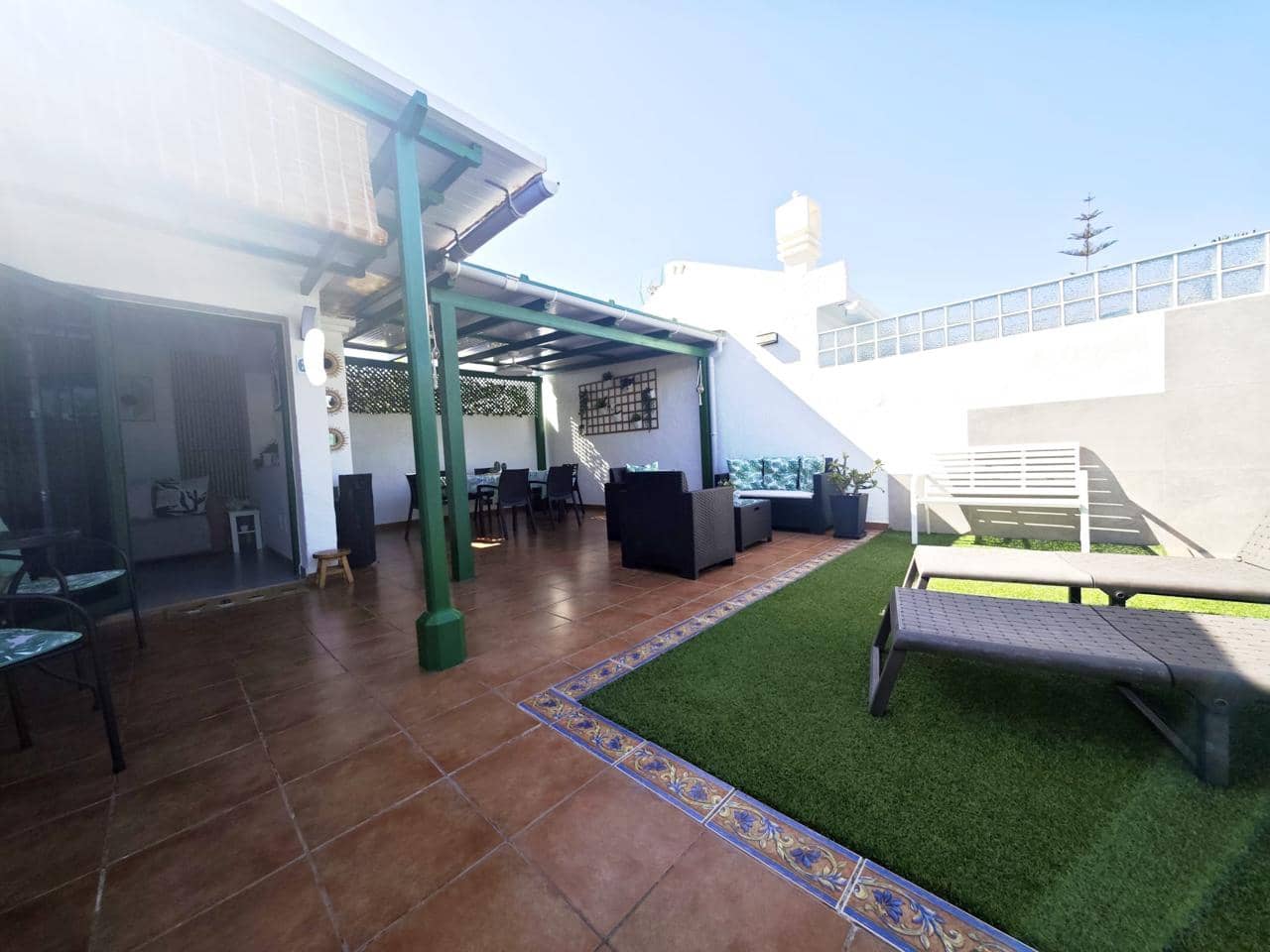 2 makuuhuone Bungalow vuokrattavana paikassa Maspalomas mukana uima-altaan - 1 400 € (Ref: 10014783)