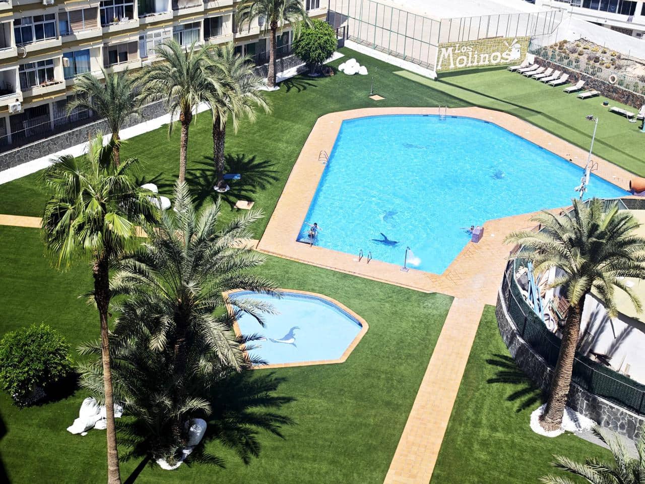 Piso de 1 habitación en Playa del Inglés en venta con piscina garaje - 225.000 € (Ref: 10042208)