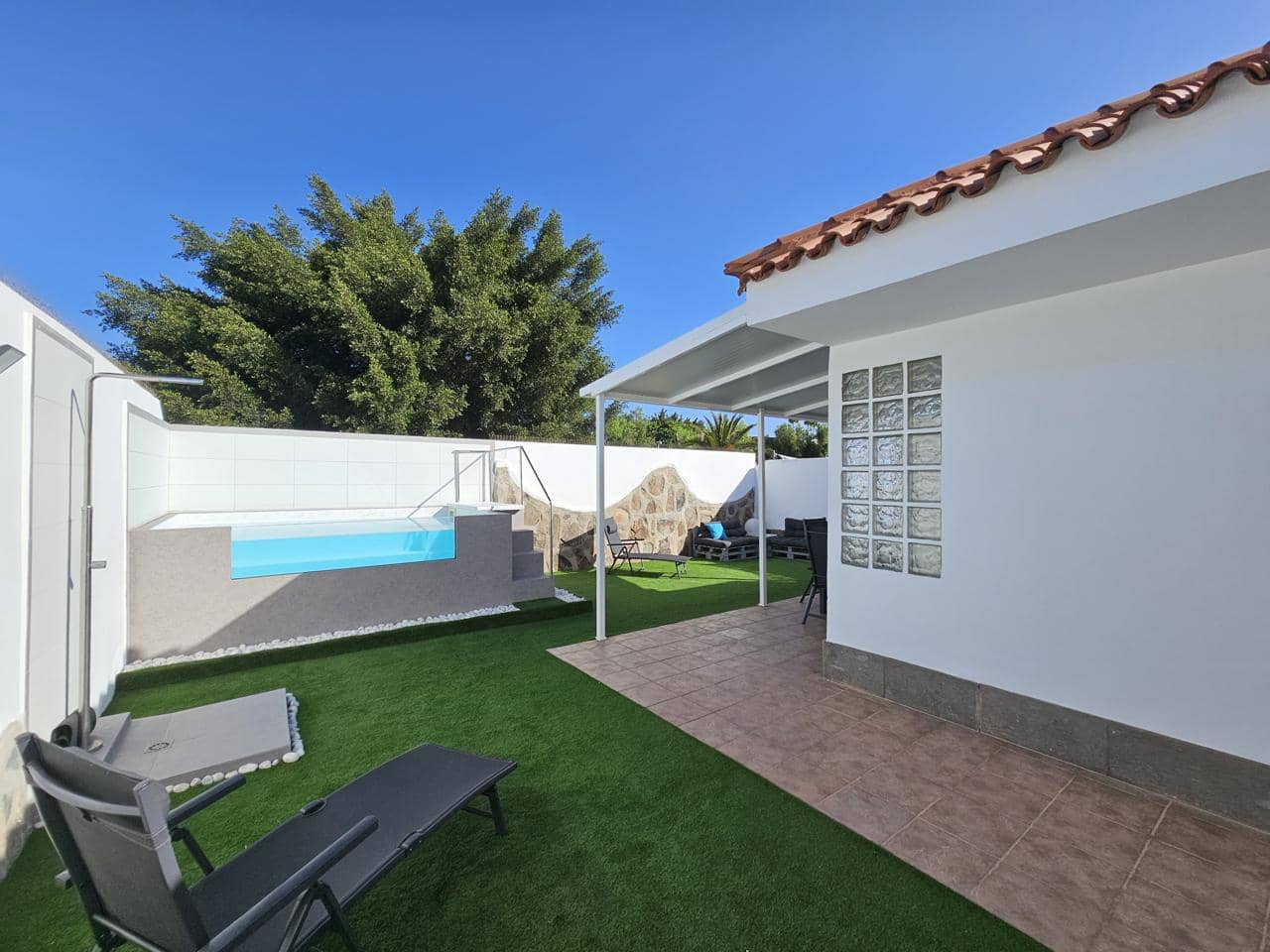 2 camera da letto Villa da affittare in Maspalomas con piscina - 3.000 € (Rif: 10048053)