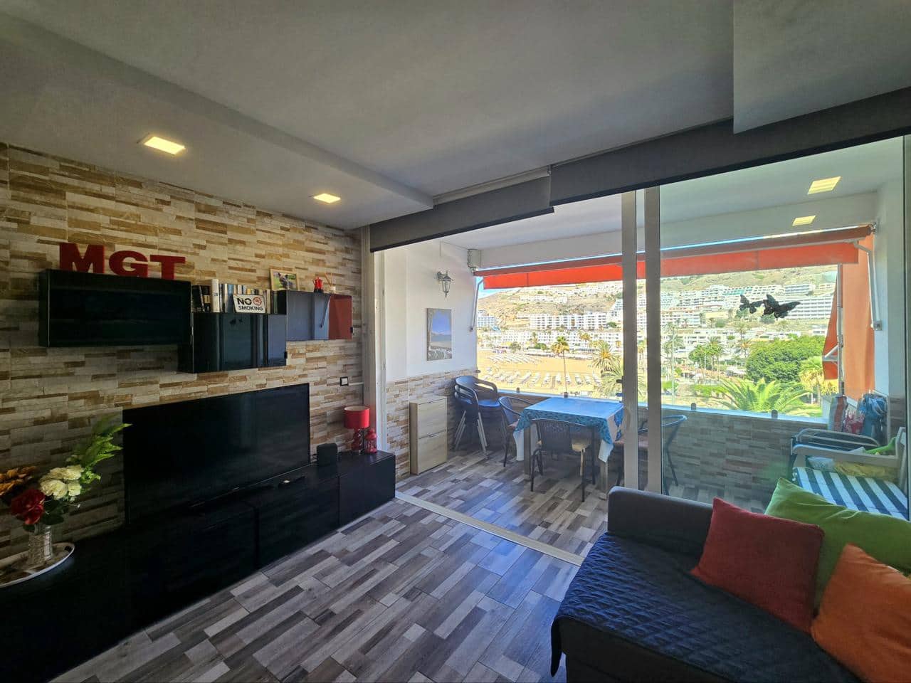 1 sypialnia Mieszkanie na sprzedaż w Puerto Rico z basenem - 299 000 € (Ref: 10076948)