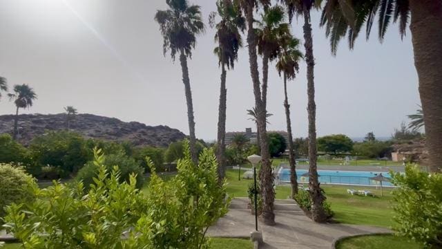 1 bedroom Flat for rent in San Agustin with pool - € 1,200 (Ref: 10113253)