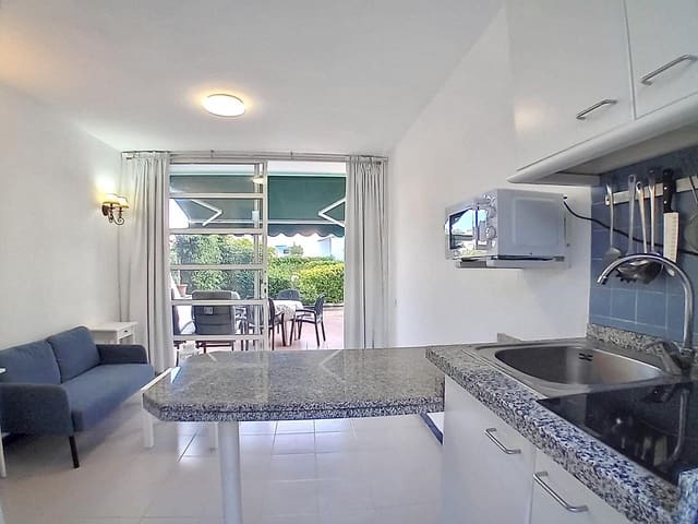 1 soveværelse Lejlighed til leje i Maspalomas, San Bartolomé de Tirajana med swimmingpool - € 990 (Ref: 7875730)