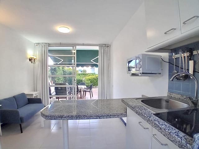 Appartement de 1 chambre à louer à Maspalomas, San Bartolomé de Tirajana avec piscine - 1 000 € (Ref: 7875730)