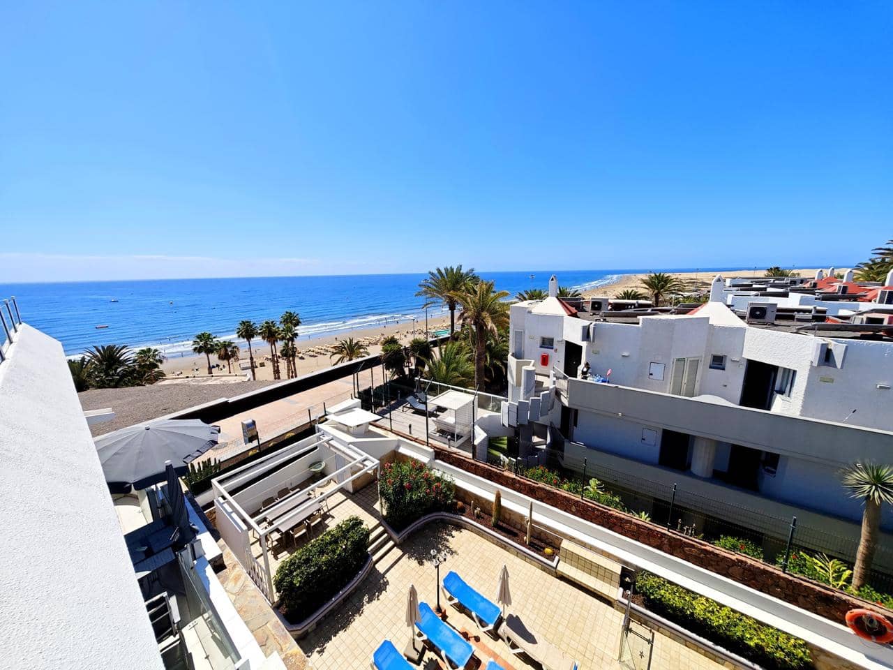 Piso de 1 habitación en Maspalomas en alquiler con piscina - 1.100 € (Ref: 8293665)