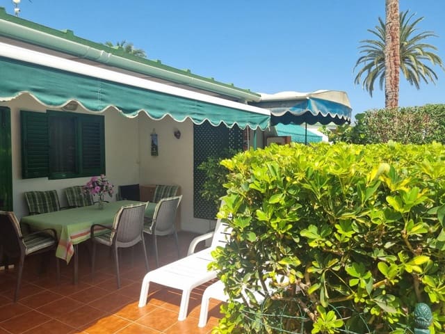 1 makuuhuone Bungalow vuokrattavana paikassa Maspalomas, San Bartolomé de Tirajana mukana uima-altaan - 1 150 € (Ref: 8481514)