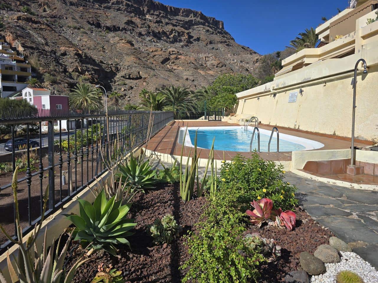 1 soveværelse Lejlighed til leje i Mogan med swimmingpool - € 1.000 (Ref: 8773229)