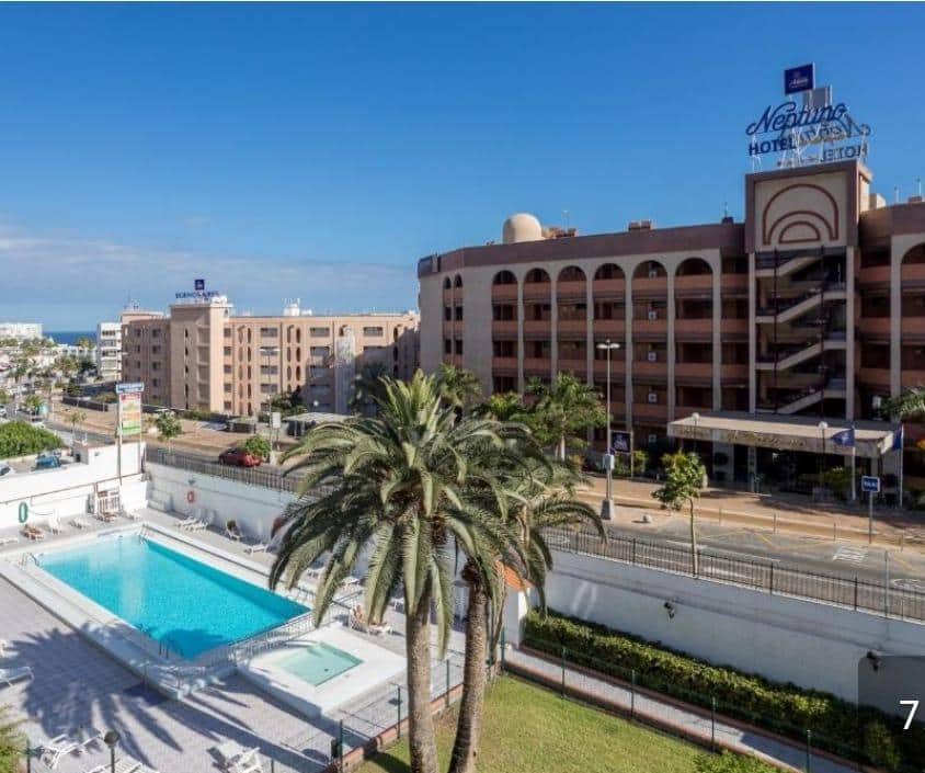 Piso de 1 habitación en Maspalomas en alquiler con piscina - 1.200 € (Ref: 8840546)