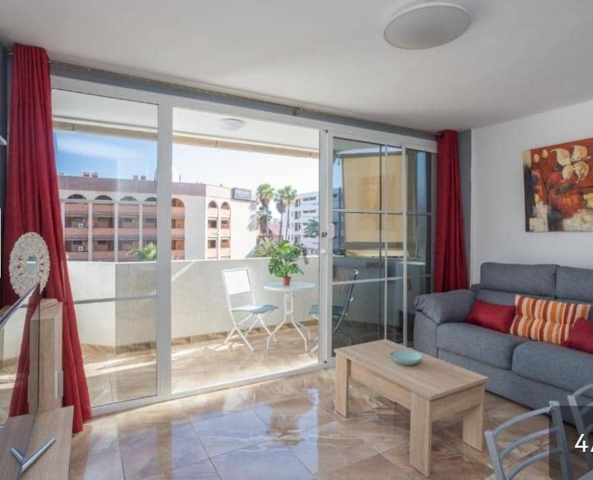 Piso de 1 habitación en Maspalomas en alquiler con piscina - 1.200 € (Ref: 8840546)