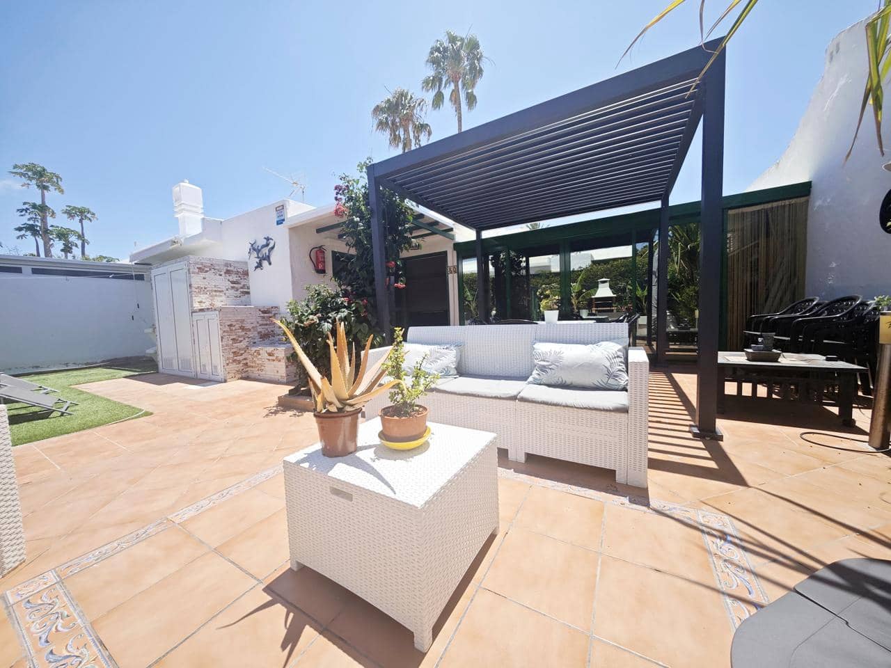 Bungalow de 1 chambre à louer à Maspalomas avec piscine - 1 500 € (Ref: 8948247)