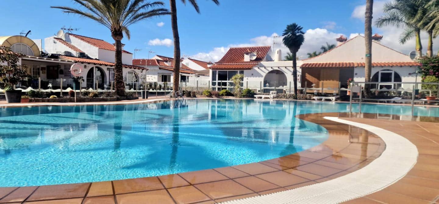 1 slaapkamer Bungalow te huur in Maspalomas met zwembad - € 1.800 (Ref: 9015877)