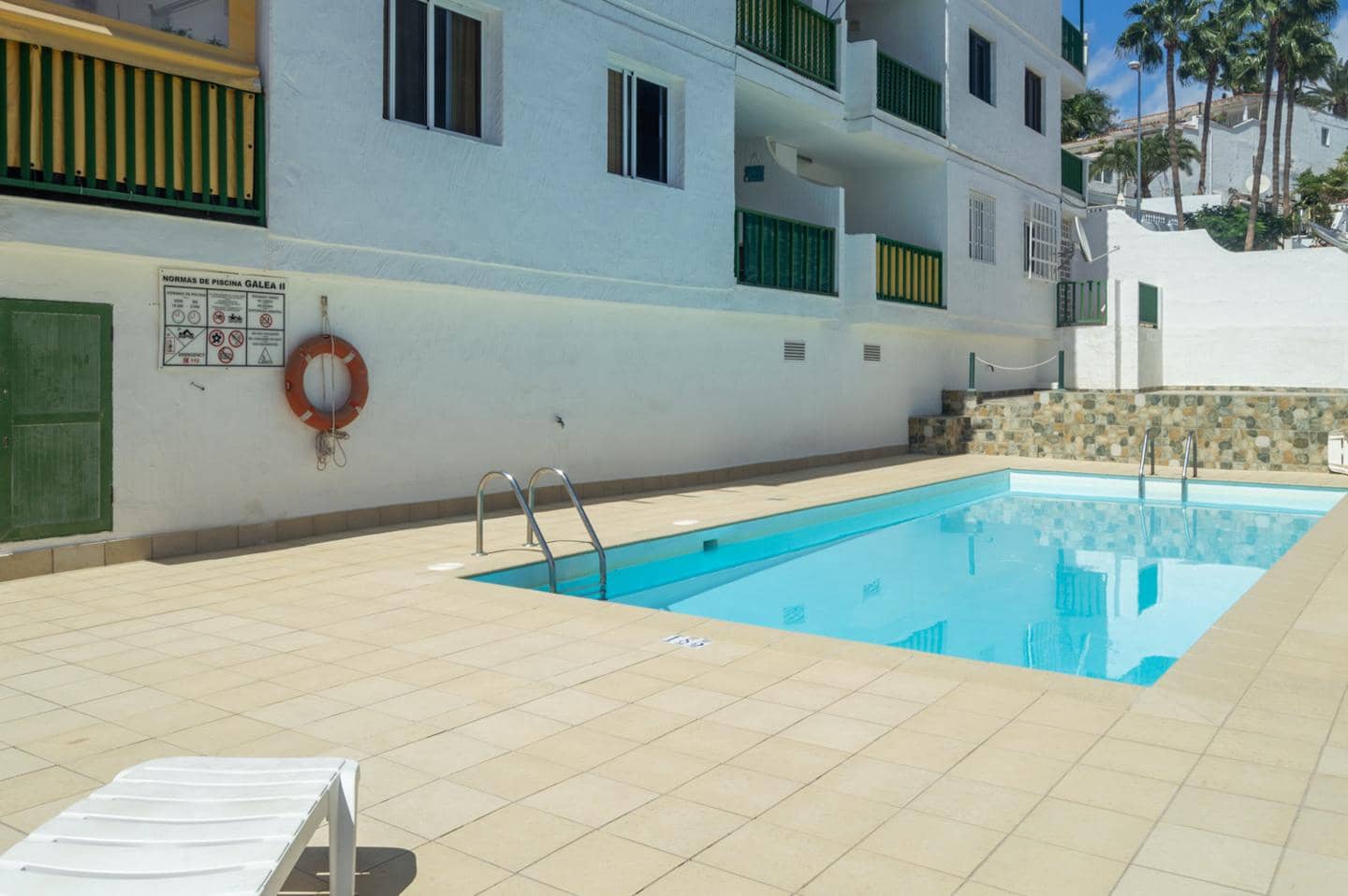 2 slaapkamer Flat te huur in San Agustin met zwembad garage - € 1.400 (Ref: 9296330)
