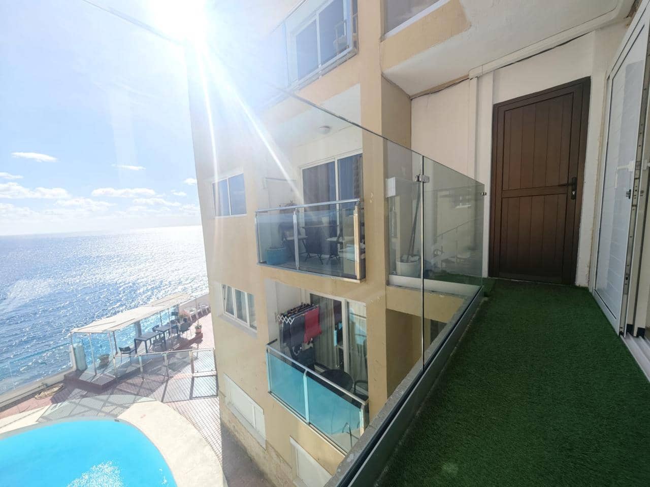 1 Zimmer Wohnung zu vermieten in San Agustin mit Pool - 1.400 € (Ref: 9521128)