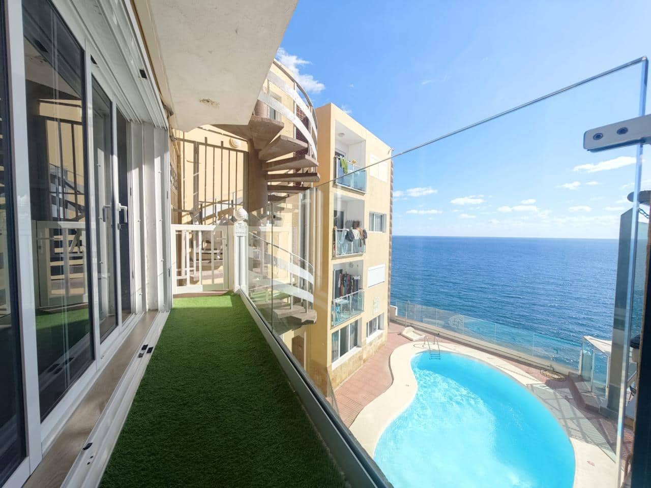 1 Zimmer Wohnung zu vermieten in San Agustin mit Pool - 1.400 € (Ref: 9521128)