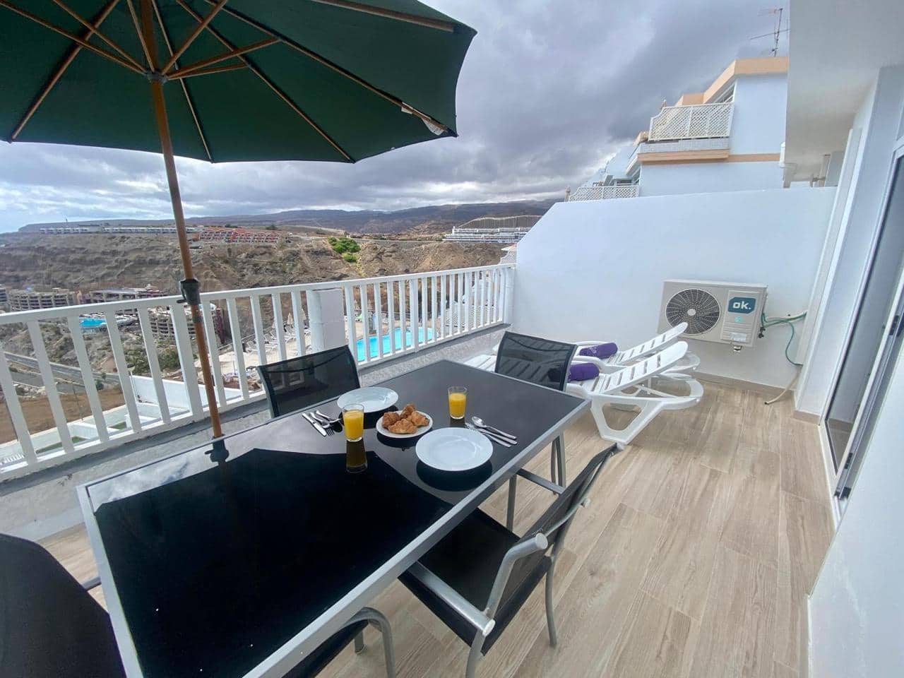 1 soveværelse Lejlighed til leje i Puerto Rico med swimmingpool - € 1.100 (Ref: 9747366)