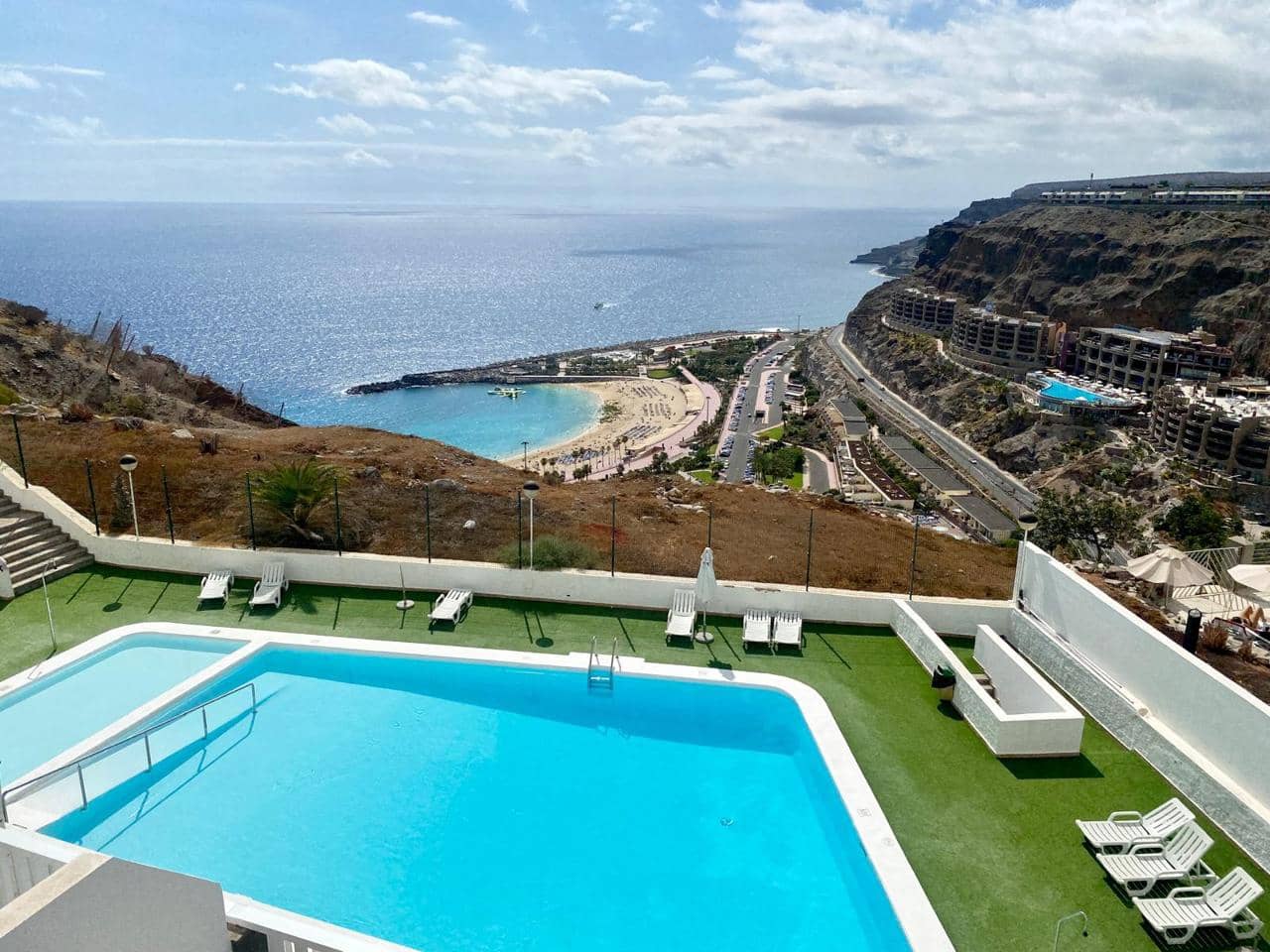 1 soveværelse Lejlighed til leje i Puerto Rico med swimmingpool - € 1.100 (Ref: 9747366)