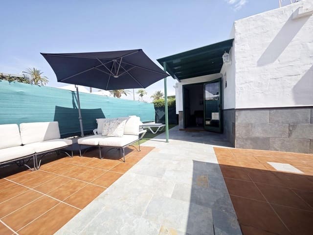 2 makuuhuone Bungalow vuokrattavana paikassa Maspalomas, San Bartolomé de Tirajana mukana uima-altaan - 1 500 € (Ref: 9747368)