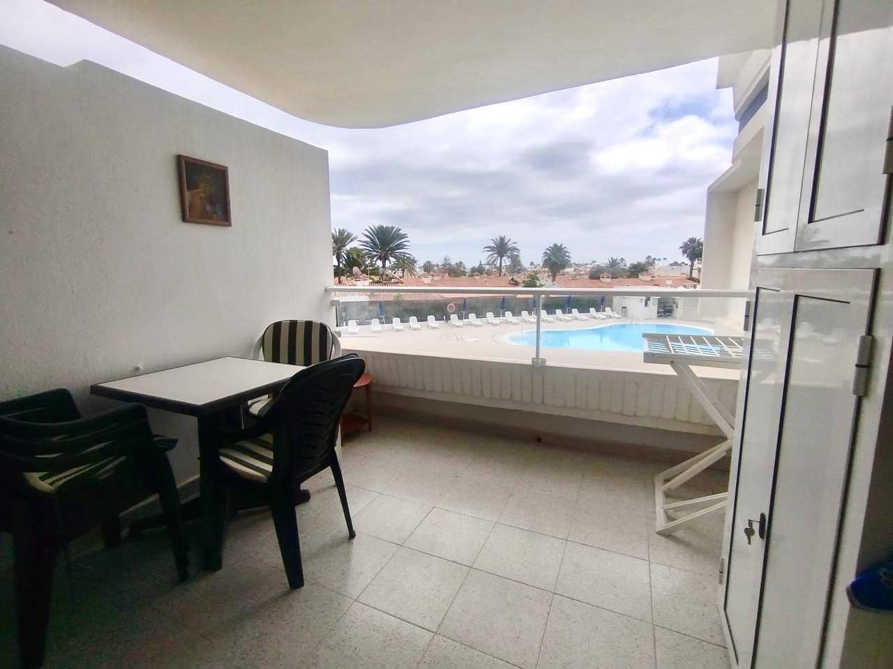 1 sypialnia Mieszkanie na sprzedaż w Playa del Ingles z basenem - 226 500 € (Ref: 9814078)