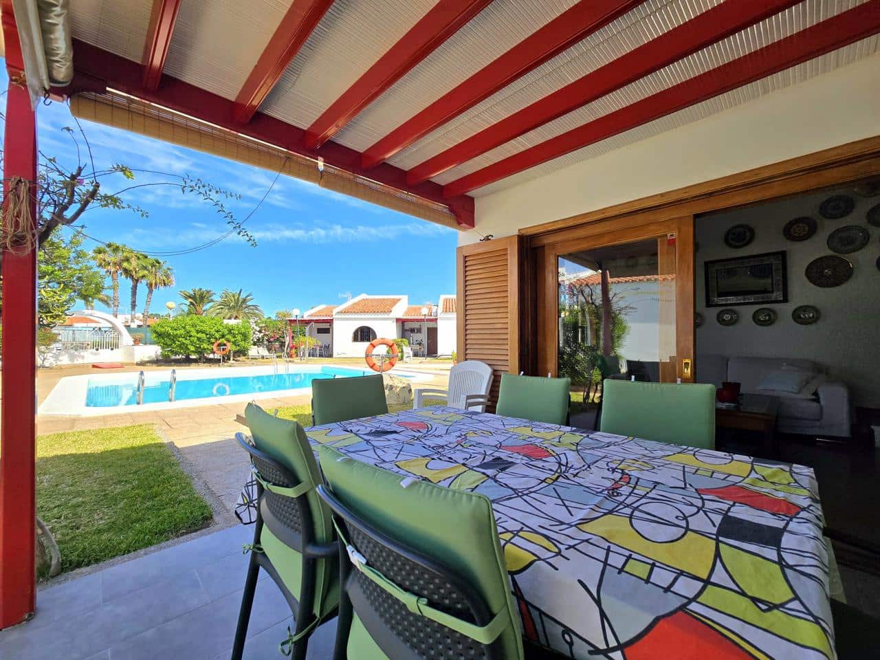 3 soverom Bungalow til leie i Maspalomas med svømmebasseng - € 1 400 (Ref: 9824022)