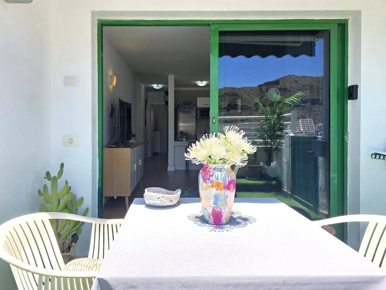 1 bedroom Flat for rent in Puerto Rico with pool - € 1,200 (Ref: 9854502)