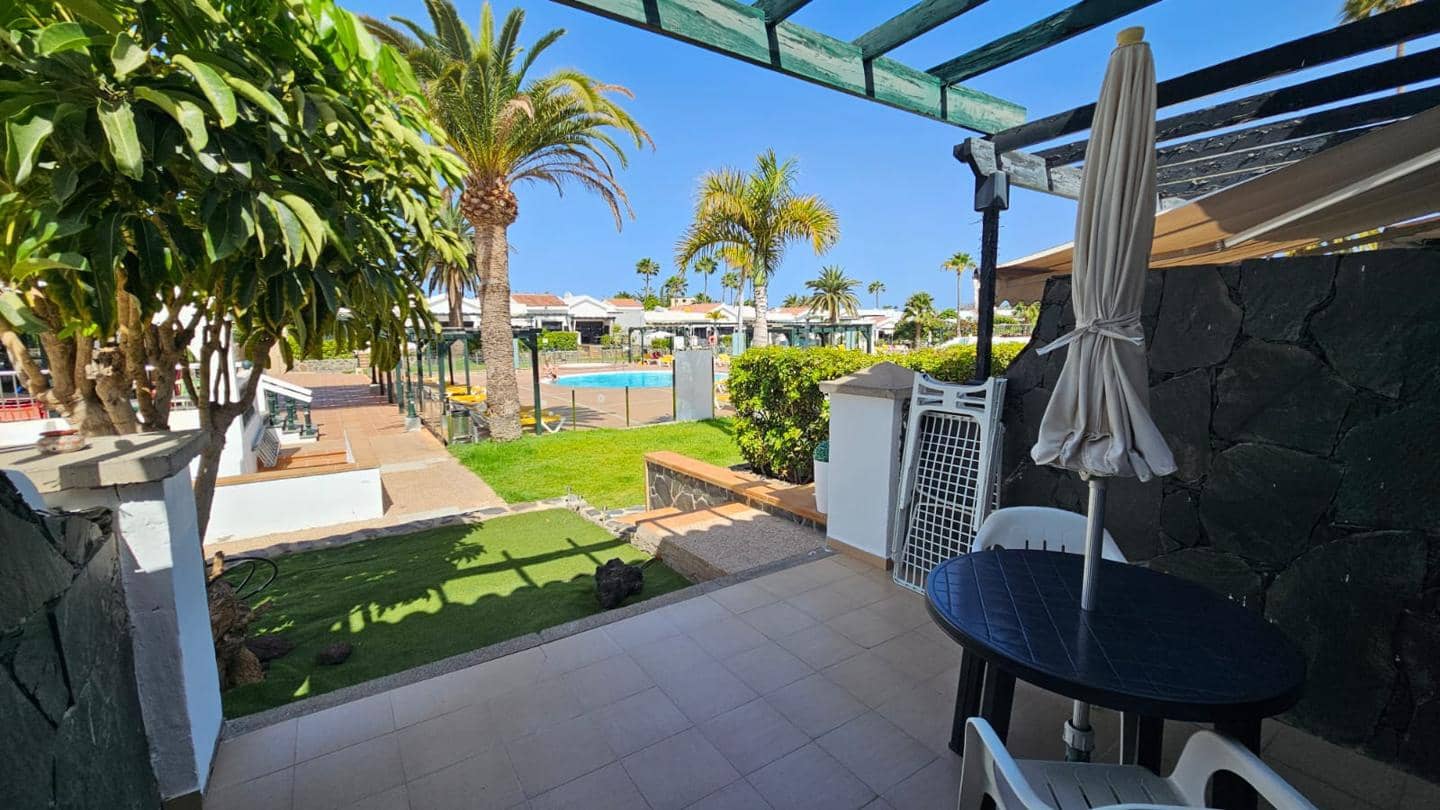 1 soverom Bungalow til leie i Maspalomas med svømmebasseng - € 1 000 (Ref: 9895137)