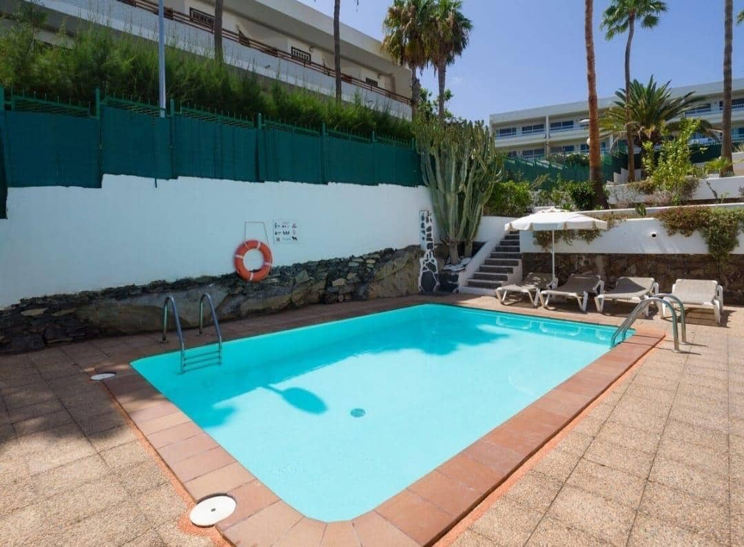 1 quarto Apartamento para arrendar em San Agustin com piscina - 1 100 € (Ref: 9999494)