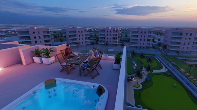 3 makuuhuone Huoneisto myytävänä paikassa El Raso, Guardamar del Segura mukana uima-altaan - 344 900 € (Ref: 10017194)