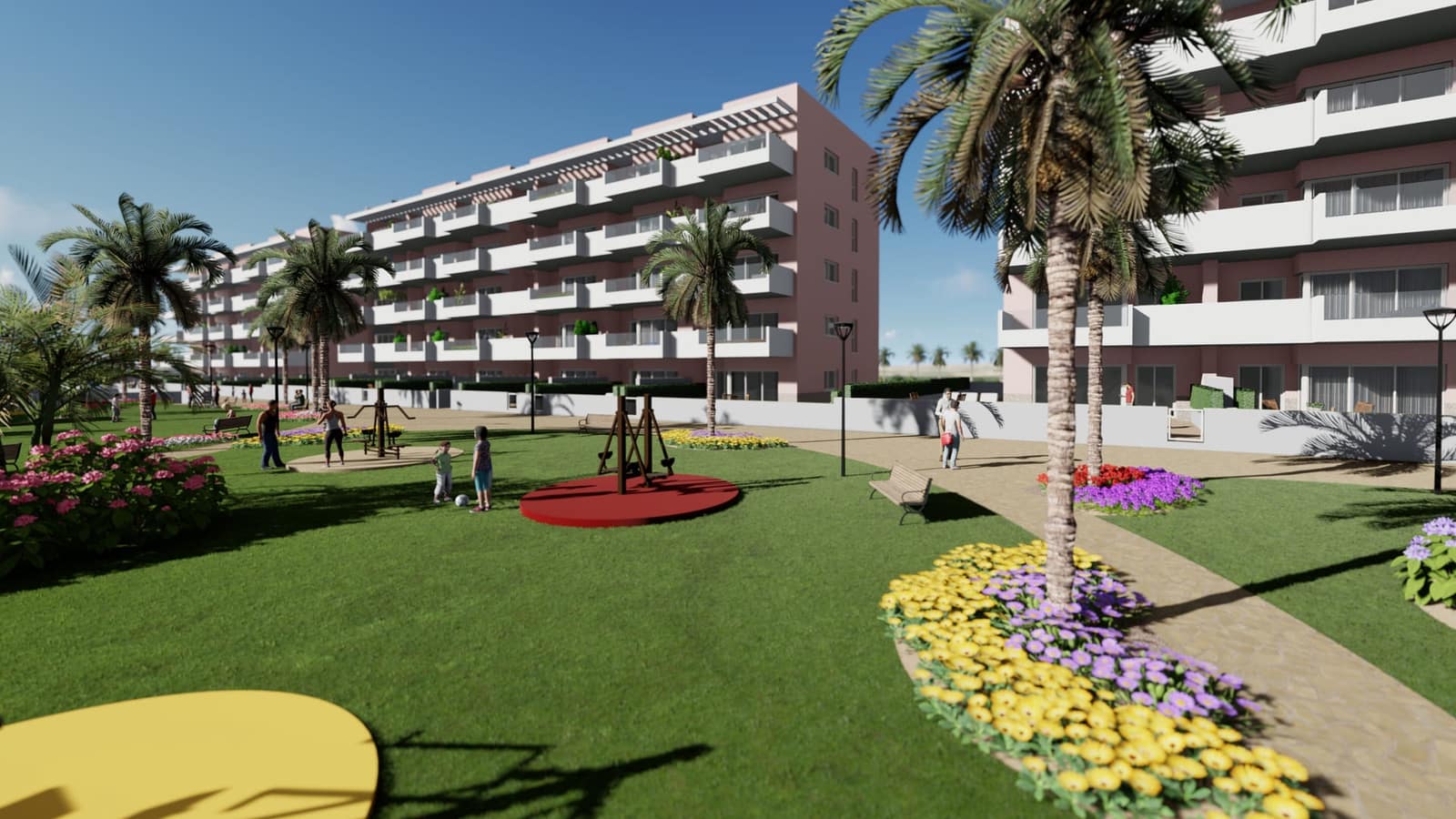 3 makuuhuone Huoneisto myytävänä paikassa Guardamar del Segura mukana uima-altaan - 344 900 € (Ref: 10017194)