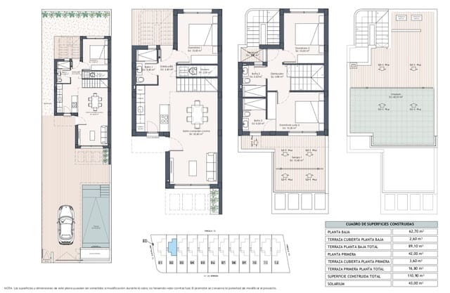 3 soverom Villa til salgs i Los Montesinos med svømmebasseng - € 368 000 (Ref: 7487848)