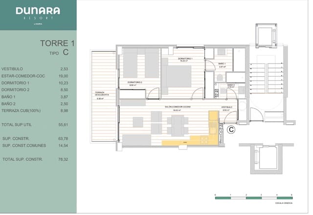 2 soverom Leilighet til salgs i Puerto Deportivo, Guardamar del Segura med svømmebasseng - € 245 000 (Ref: 9564005)