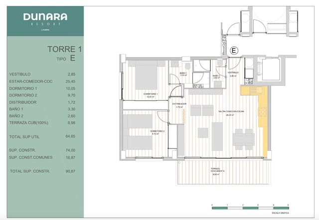 2 soverom Leilighet til salgs i Puerto Deportivo, Guardamar del Segura med svømmebasseng - € 245 000 (Ref: 9564005)