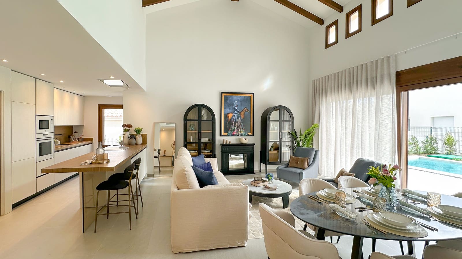 3 bedroom Villa for sale in Algorfa with pool garage - € 555,000 (Ref: 9775324)