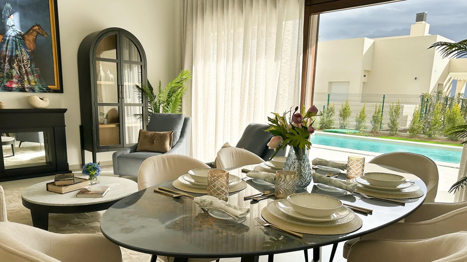 3 bedroom Villa for sale in Algorfa with pool garage - € 555,000 (Ref: 9775324)