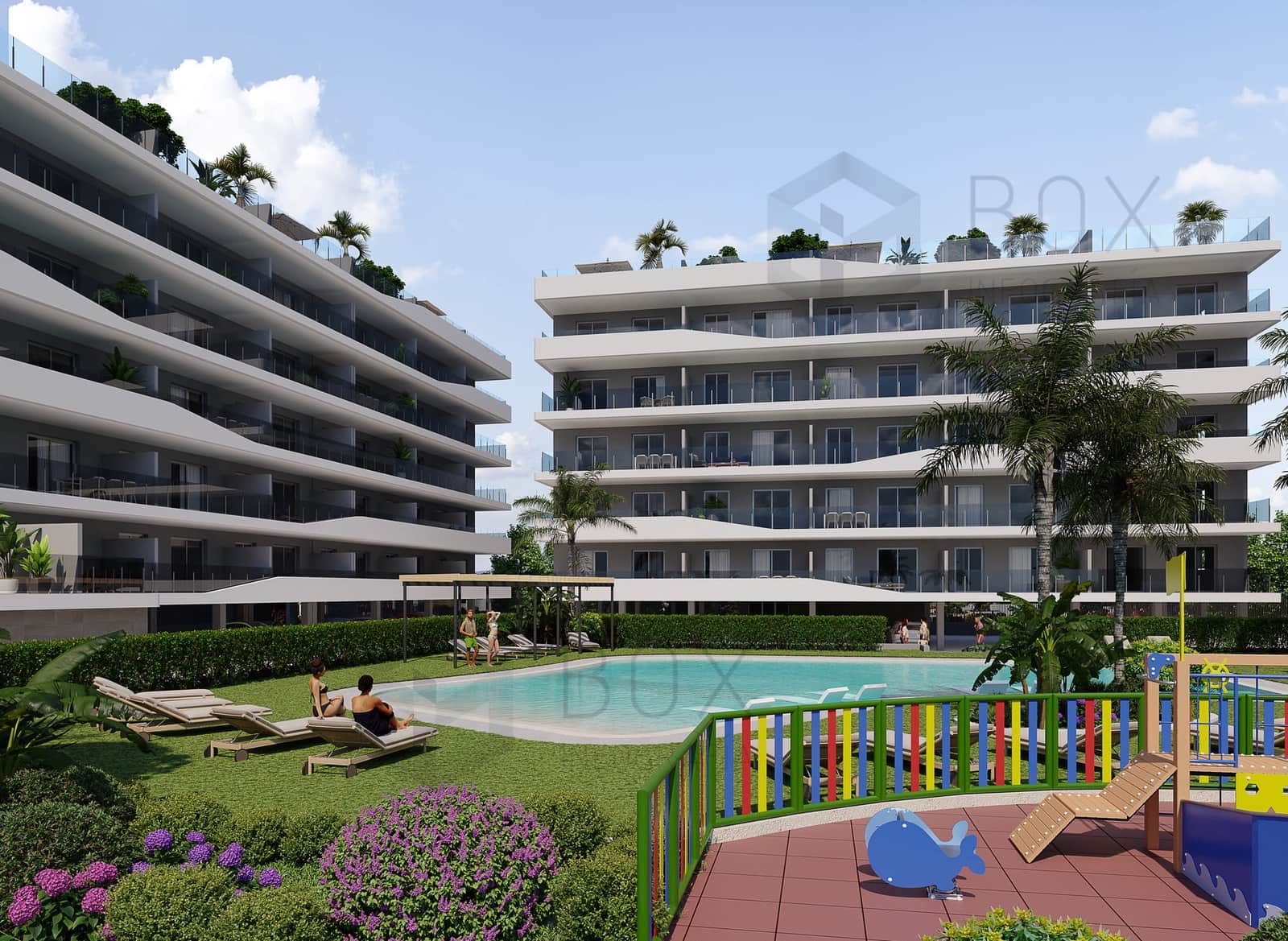 Apartamento de 3 habitaciones en Santa Pola en venta con piscina garaje - 375.000 € (Ref: 9996741)