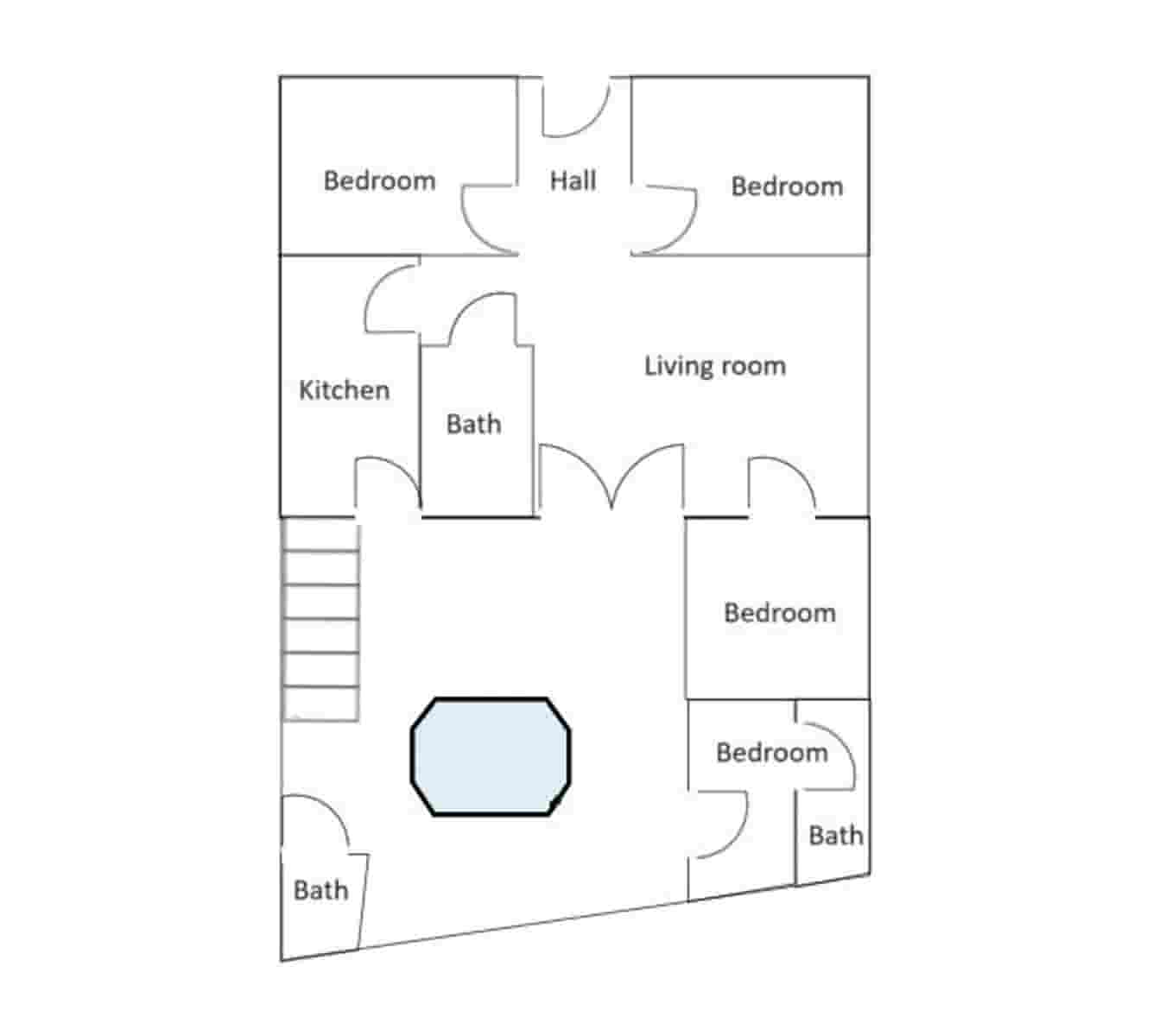 Leilighet til salgs i Maro med svømmebasseng - € 370 000 (Ref: 9207256)