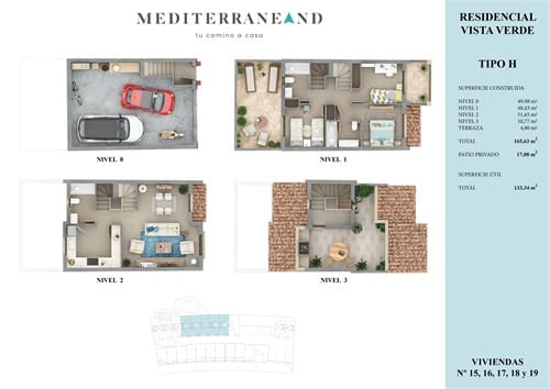 3 soveværelse Byhus til salg i Almunecar med swimmingpool garage - € 275.000 (Ref: 9207273)