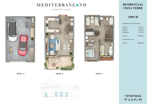 3 soveværelse Byhus til salg i Almunecar med swimmingpool garage - € 275.000 (Ref: 9207273)